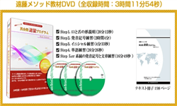 遠藤メソッド式英会話速習プログラム